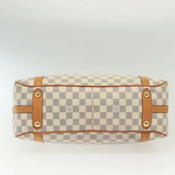 LOUIS VUITTON Damier Azur Stresa PM Tote Bag M51188 LV Auth 138702 - Picture 7 of 16